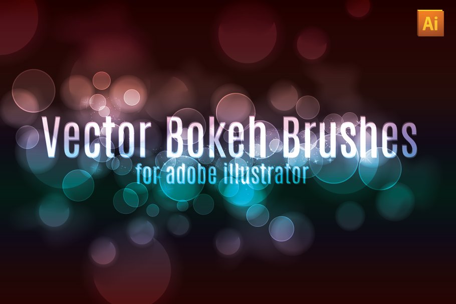 Download Vector Bokeh Effect Brush Set