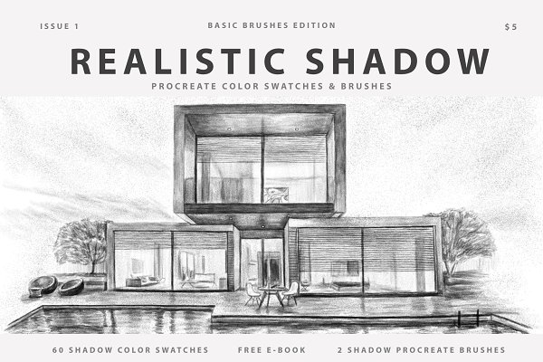 Download Realistic Shadow Procreate Brushes