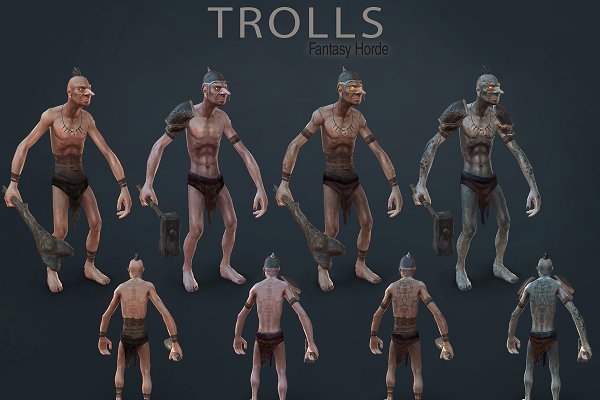 Download Fantasy Horde - Trolls