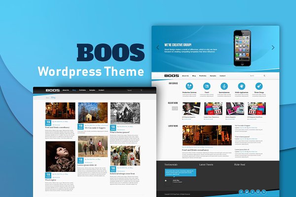 Download BOOS Wordpress Theme