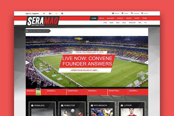 Download SeraMag - Magazine WordPress Theme