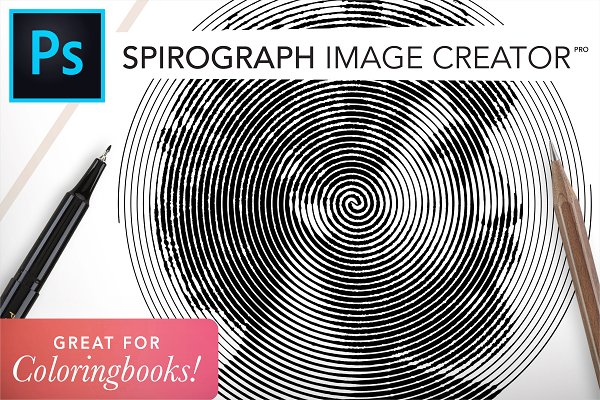 Download Spirograph Creator for Coloringbooks