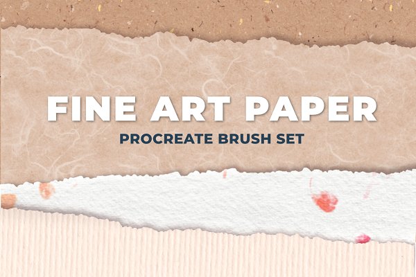 Download Fine Art Paper Procreate Brush Set