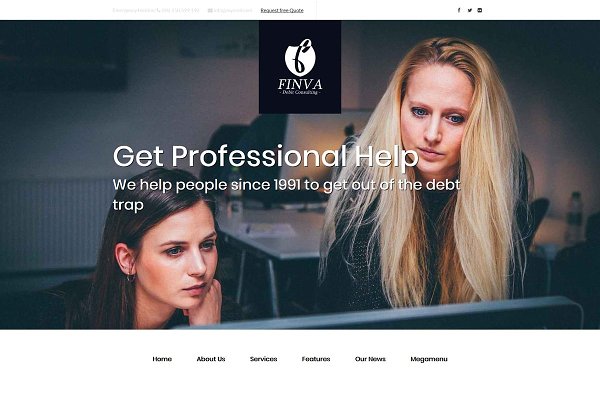 Download Finva - Debit Consulting WP Theme