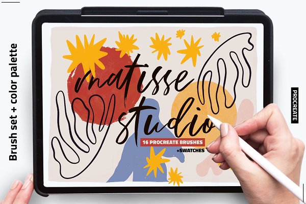 Download Procreate Matisse Brush Pack