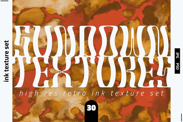Download 70s Ink Textures 7000px+
