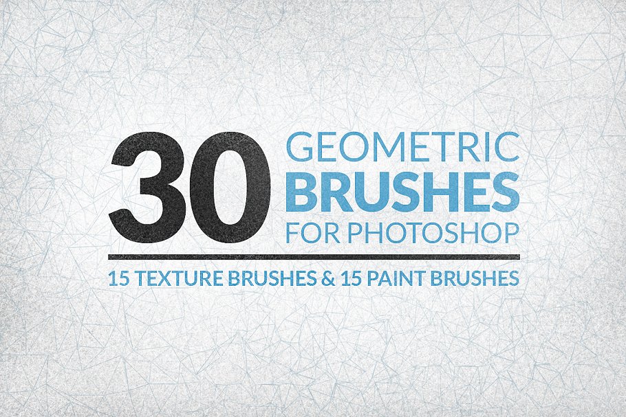 Download 30 Geometric Texture Brushes