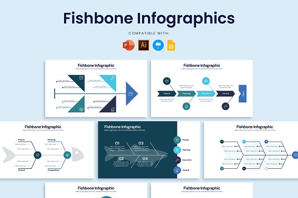 Download Fishbone Infographics