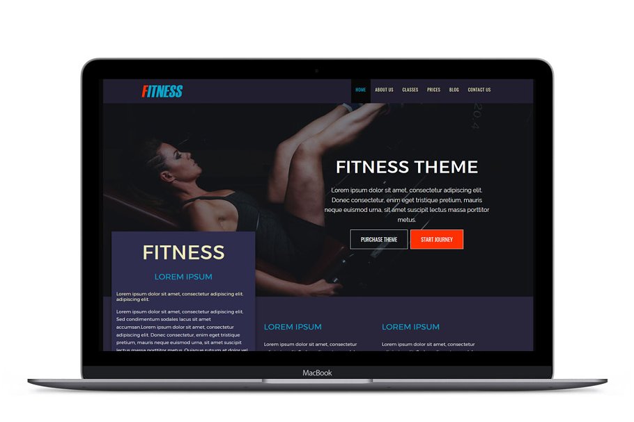 Download Fitness Plus HTML Template