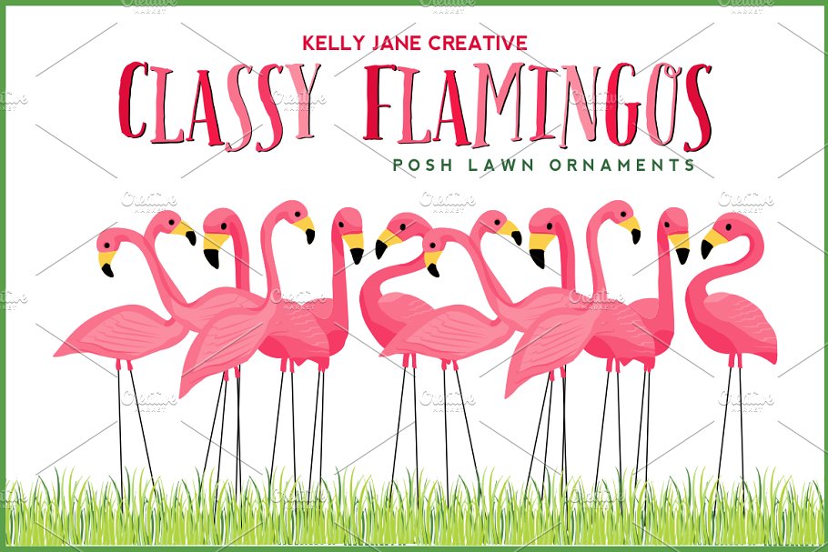 Download Classy Flamingo Lawn Ornaments