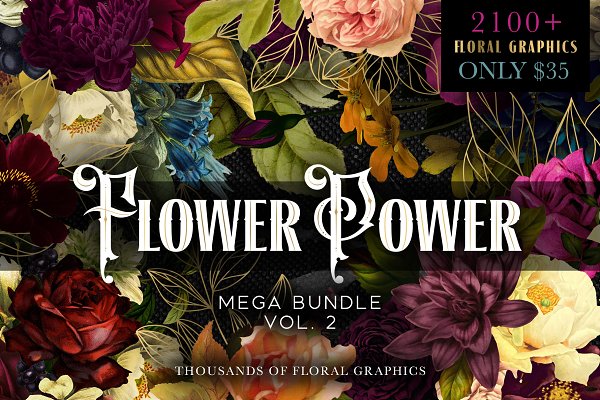 Download Flower Power Mega Bundle Vol 2