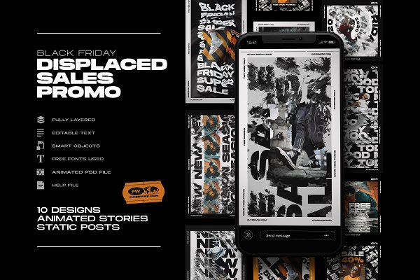 Download Black Friday Displaced Sales Promo