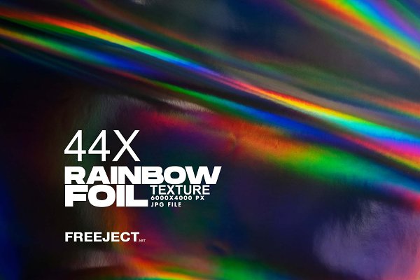 Download Rainbow Foil Texture Collection