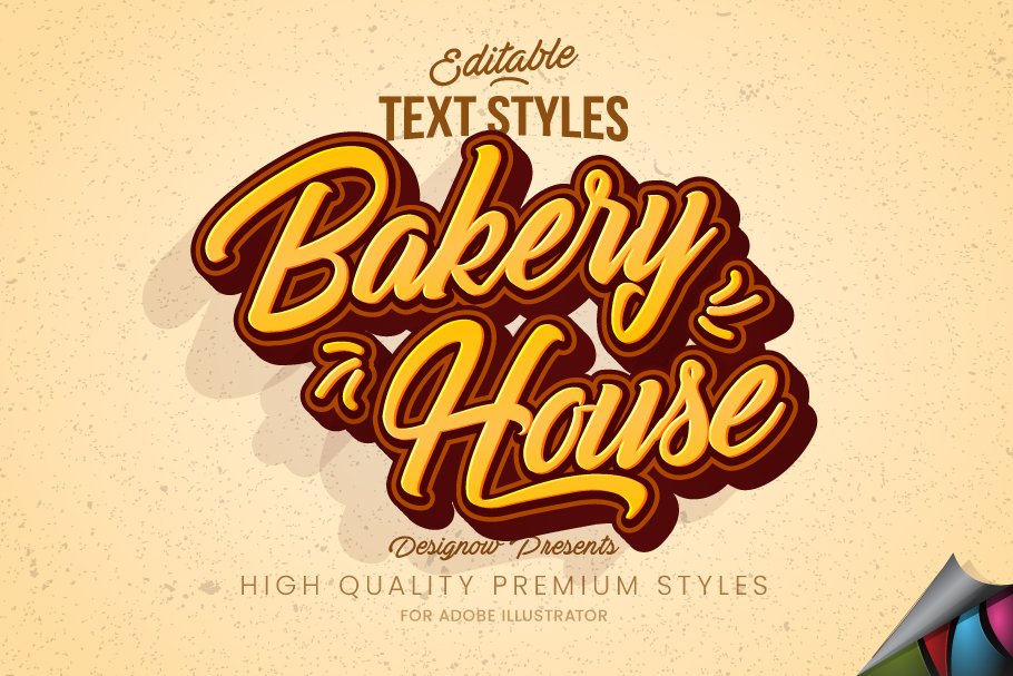 Download Bakery House Text Style