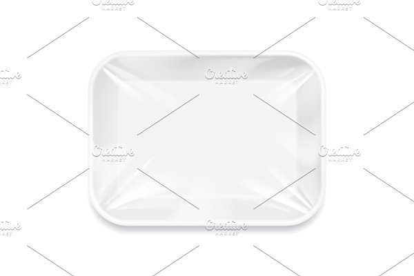 Download White Styrofoam Food Tray pack
