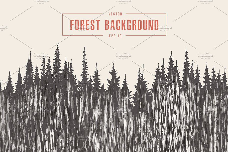 Download Pine forest background