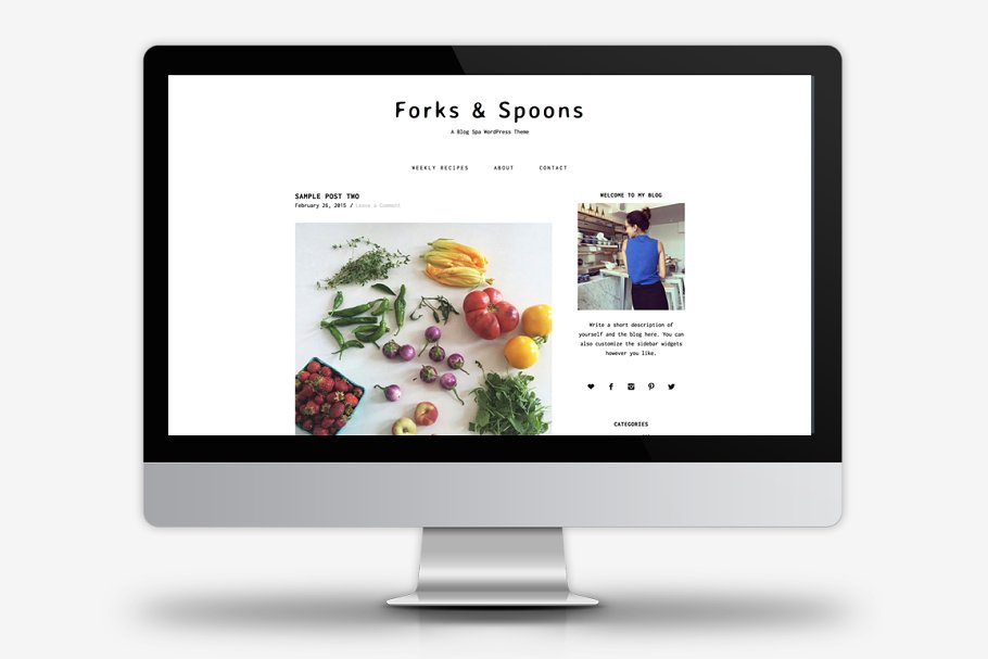 Download Forks & Spoons / WordPress Theme