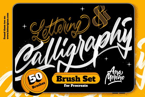 Download Lettering & Calligraphy Brush Set