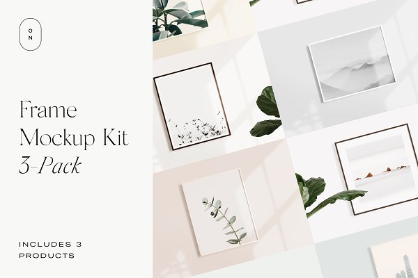 Download Frame Mockup Kit 3-Pack