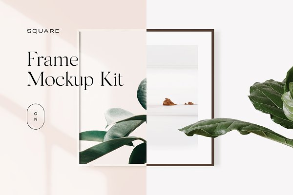 Download Square Frame Mockup Kit