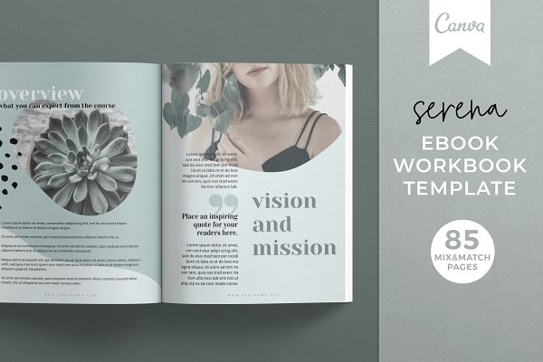 Download Course Workbook Template for Canva