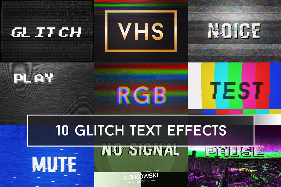 Download Glitch Text Effects