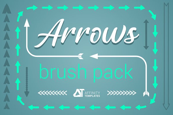 Download Arrow Stroke Brush for Affinity Apps