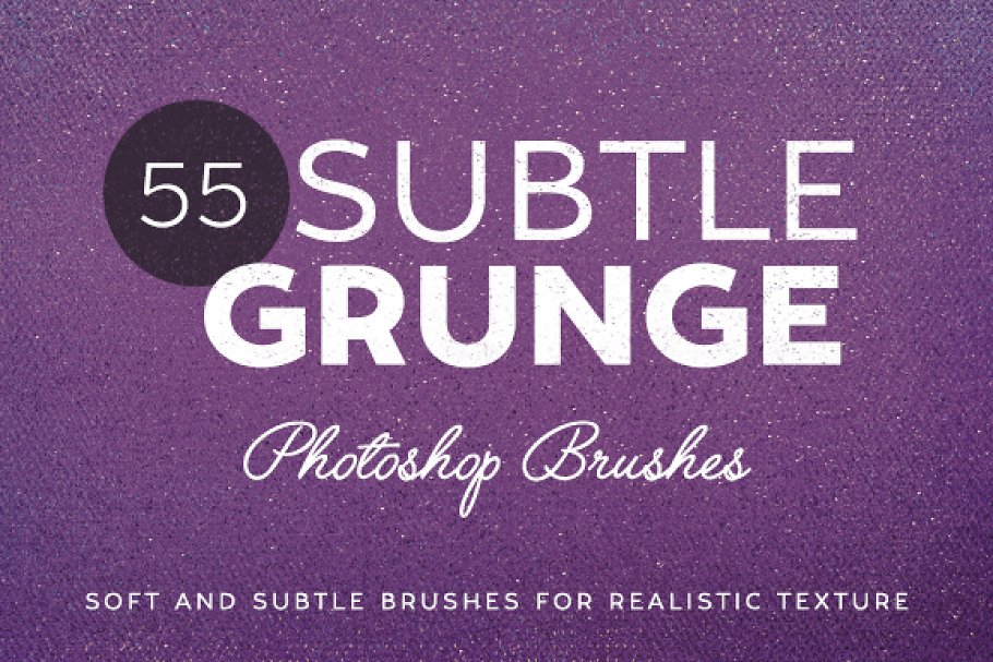 Download 55 Subtle Grunge Brushes