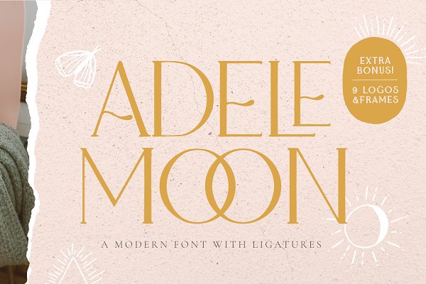 Download Adele Moon Serif Font + Extras