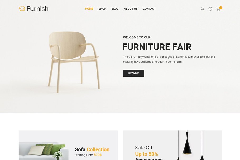 Download Furnish - Furniture Shopify Theme