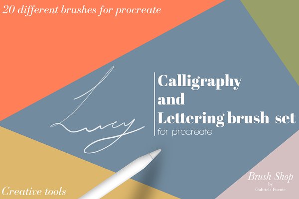 Download Lucy Calligraphy & Lettering brush