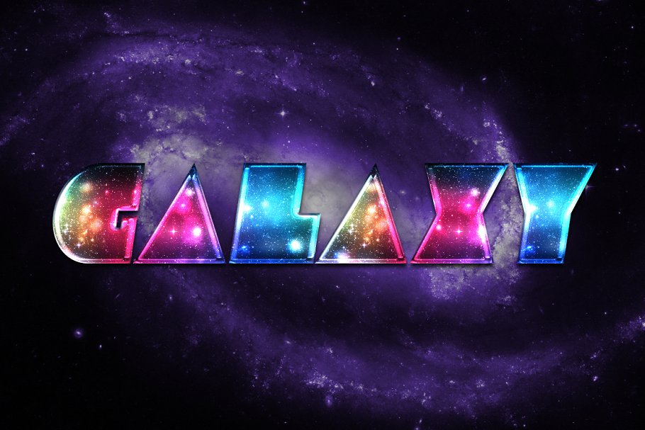 Download Galactic Photoshop Layer Styles