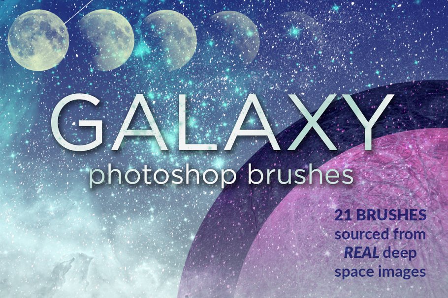 Download Galaxy Brushes for Photoshop
