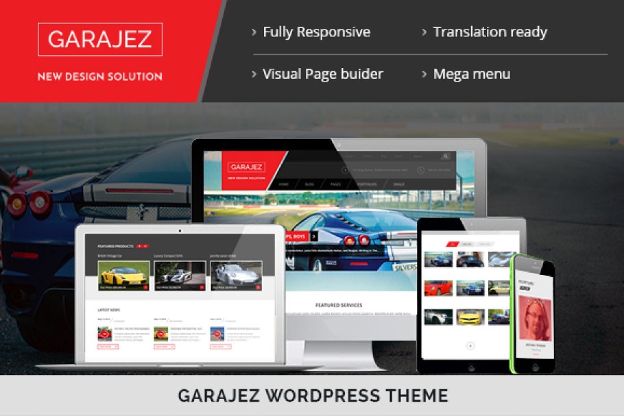 Download GARAJEZ – WordPress theme