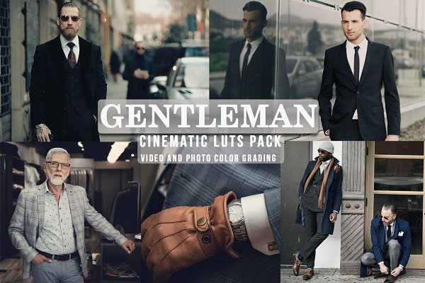 Download Gentlemen Cinematic LUTs Pack