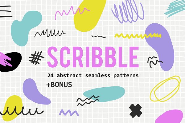 Download Scribble Abstract Patterns