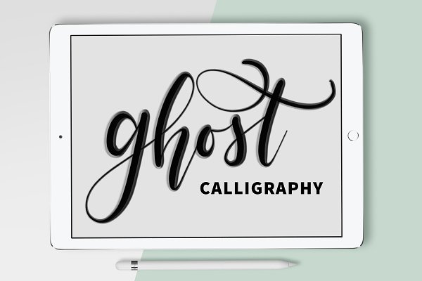 Download Procreate Brush - Ghost Calligraphy