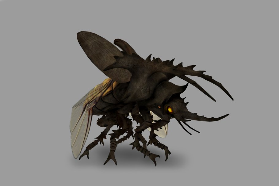 Download GIANT BEETLE fbx only