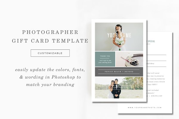 Download Photography Gift Card Template