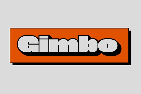 Download Gimbo a Big Display font 70% OFF