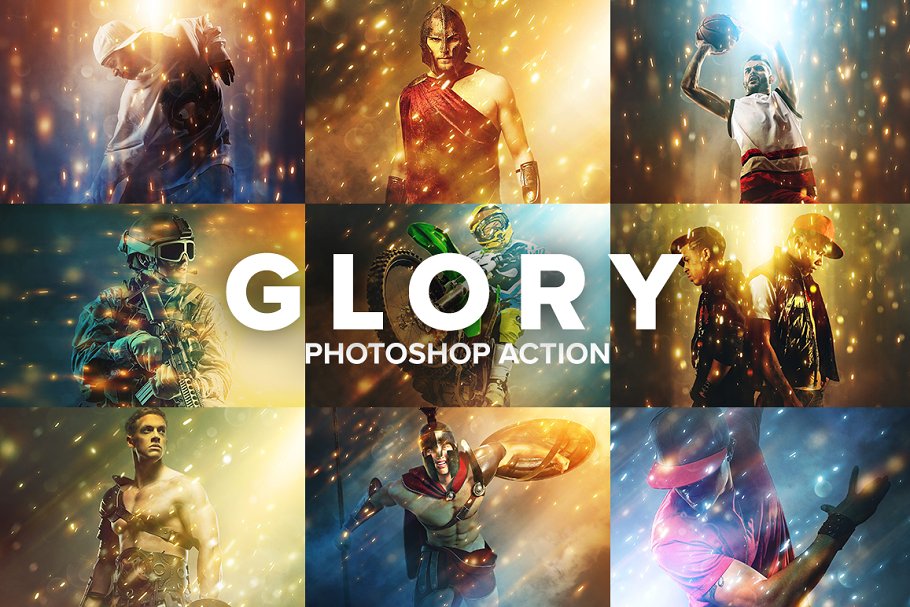 Download Glory Photoshop Action