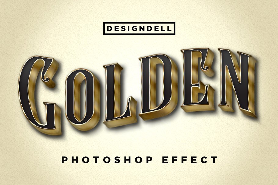 Download Golden Photoshop Effect