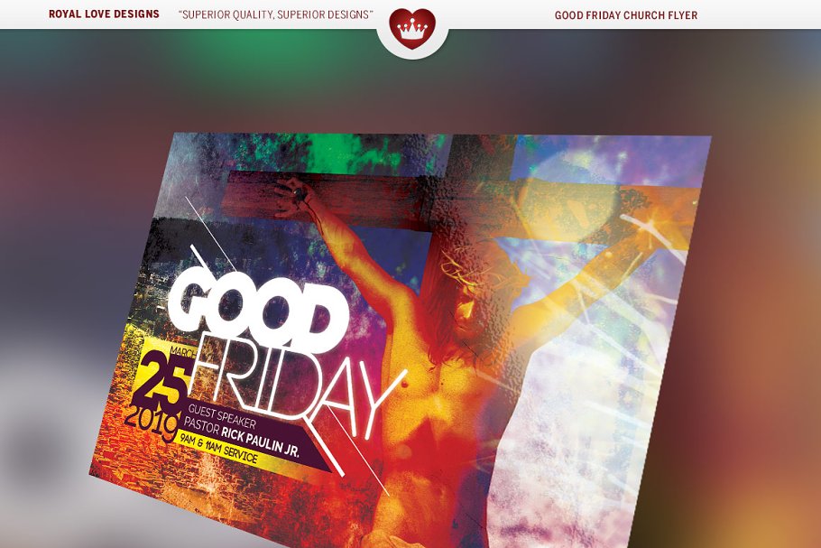 Download Good Friday Church Flyer