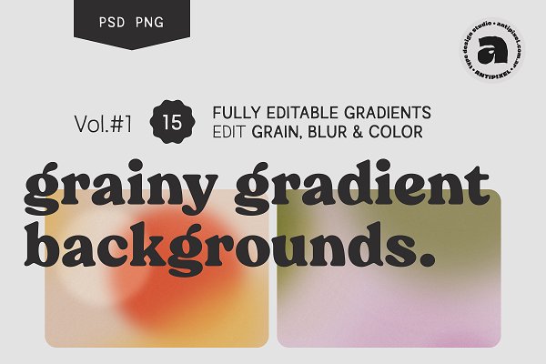 Download Grainy Gradient Backgrounds #1
