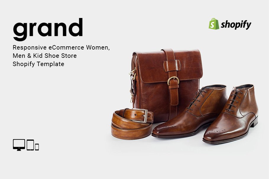 Download Grand Shoe Store Shopify Template