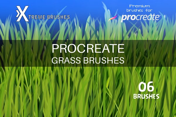 Download Procreate Grass Brushes!