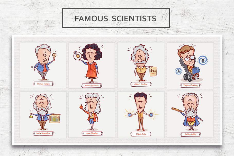 Download Famous scientists • Volume 1