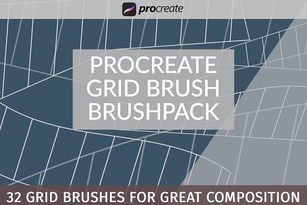 Download Procreate Grid Brush Brushpack