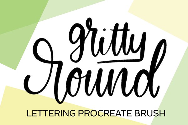 Download Gritty Round Procreate Brush
