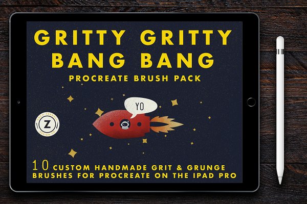 Download Procreate Texture Brush Pack